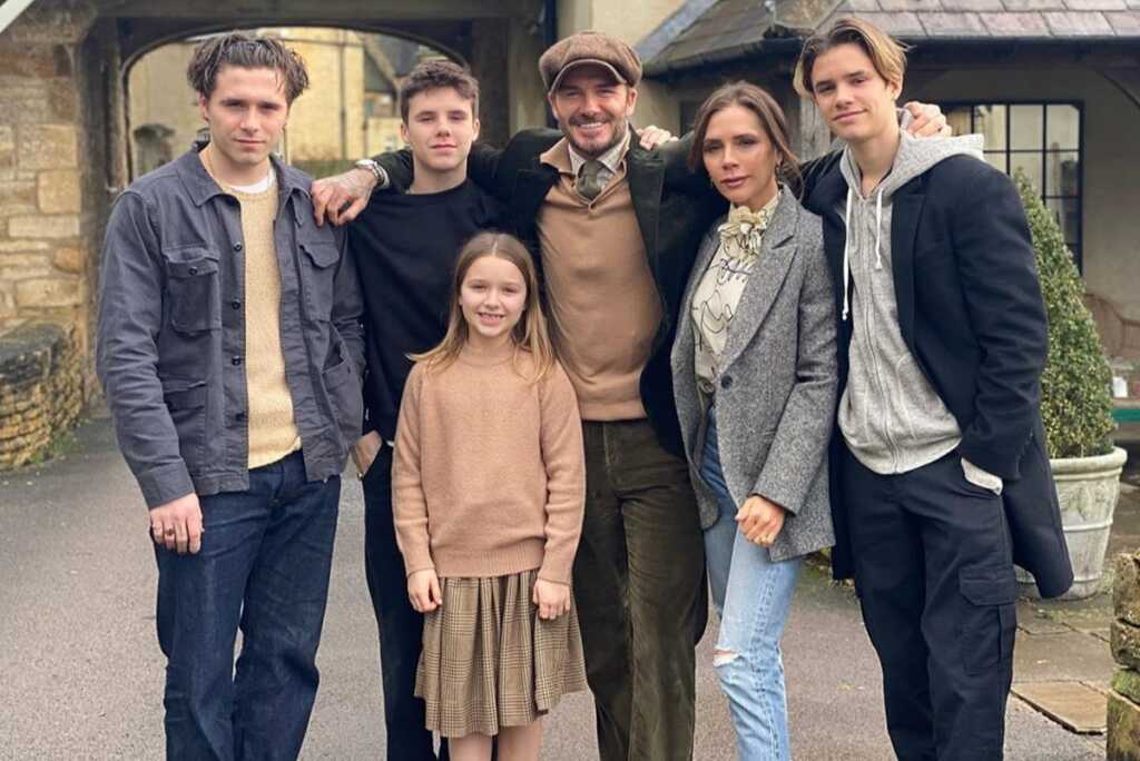 David Beckham Family