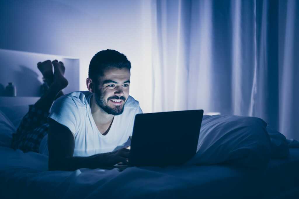 Man Watching Porn