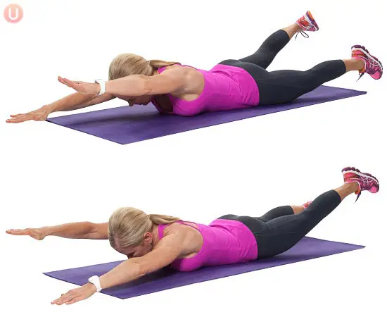 exercises for kwee who has back pain