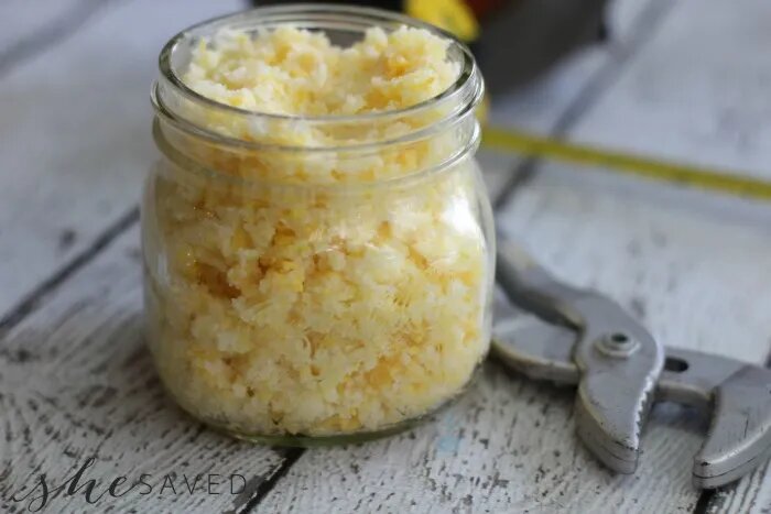 homemade scrub for kwee