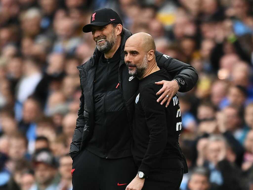 Klopp and Guardiola