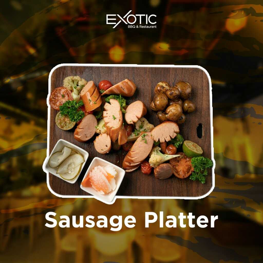 Exotic BBQ & Restaurant_Sasuage Platter