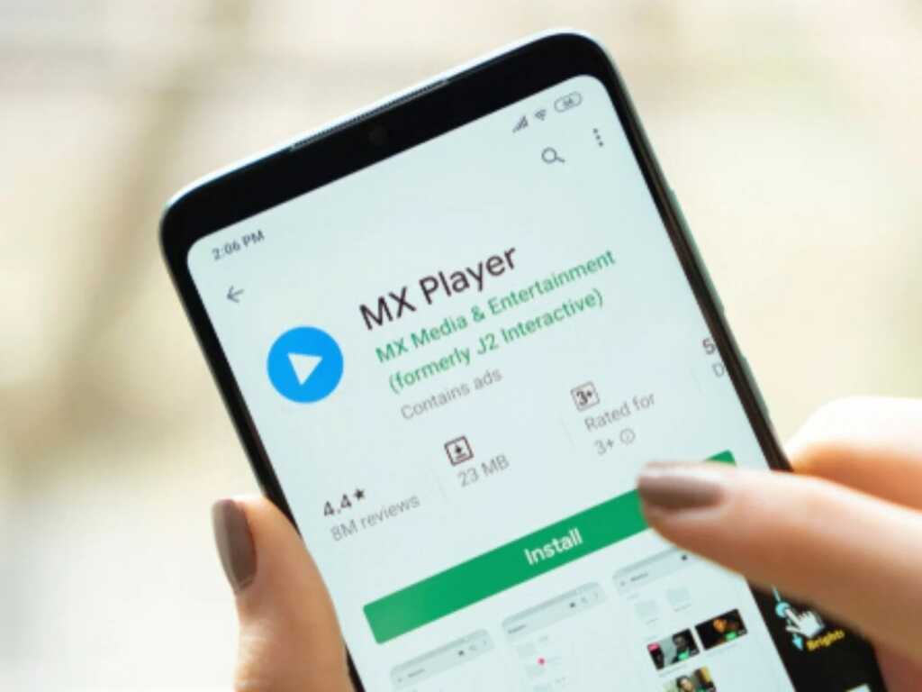 MX Player app