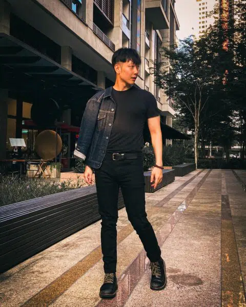 black jeans fashion