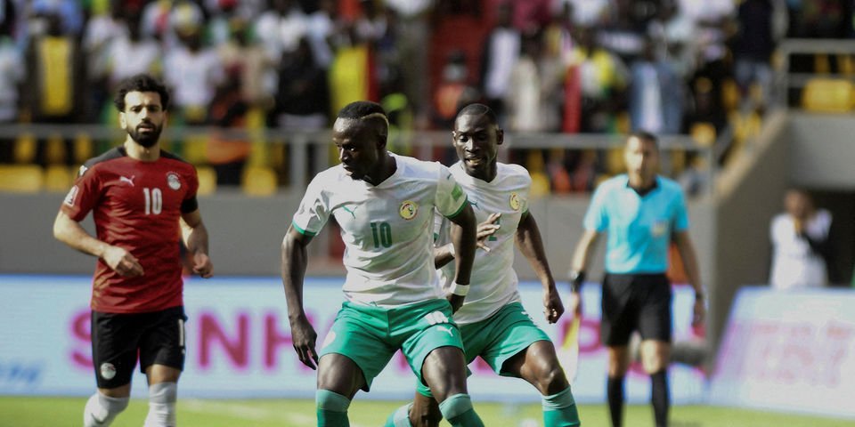 Sadio Mane Against Egypt