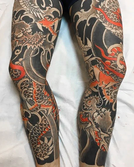 leg tattoos for kwee