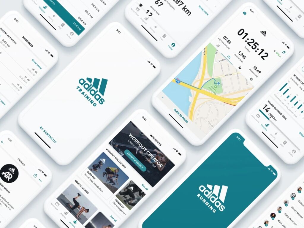 Adidas Train And Run app