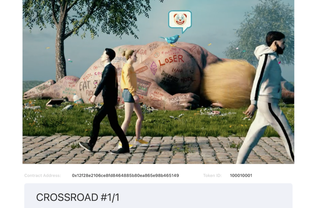 crossroad nft