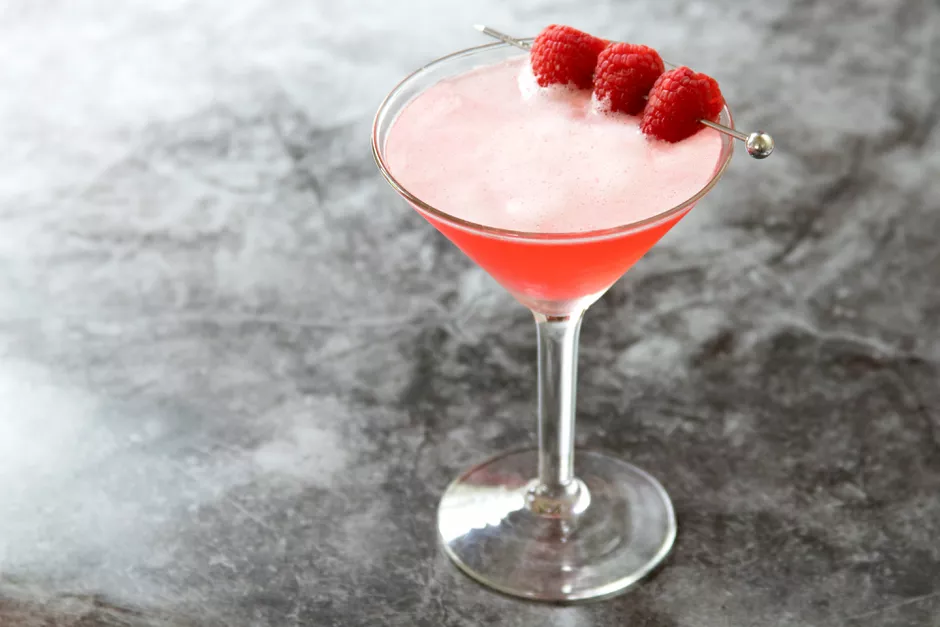 raspberry cocktail