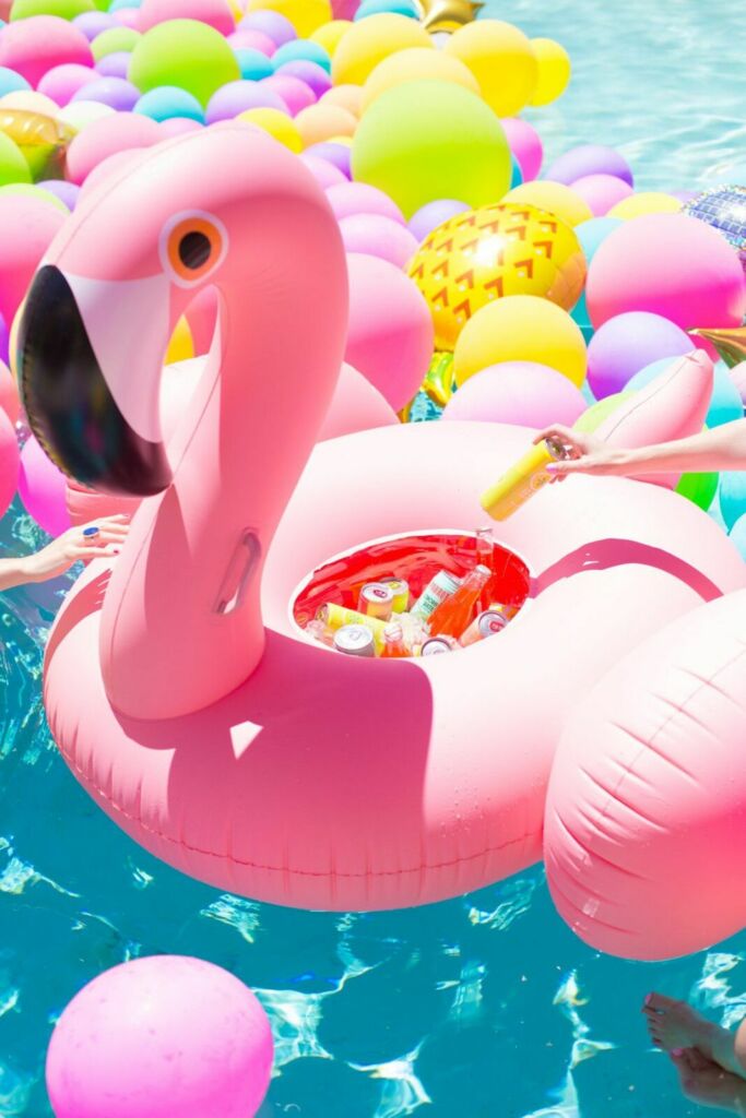 flamingo life ring