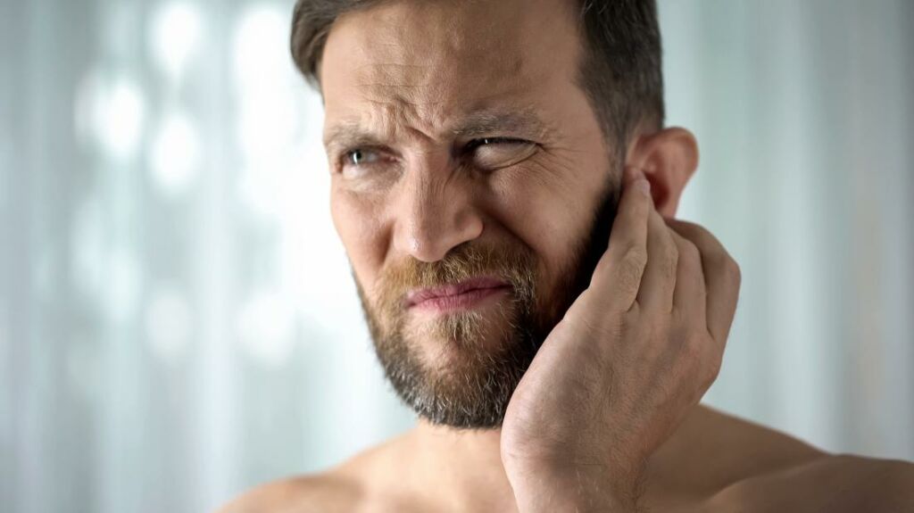 man ear infection