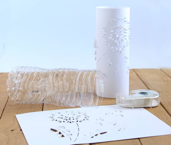 DIY စက္ကူ မီးပုံး