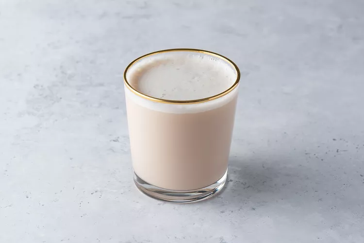 Brandy milk cocktail