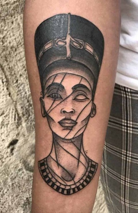 Egyptian Queen Tattoo