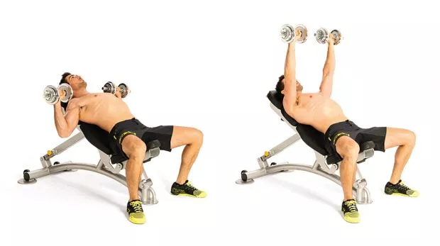 Incline Dumbbell Bench Press