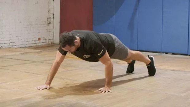Staggered Push-up