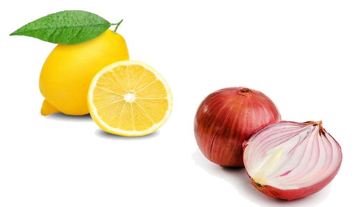 onion and lemon