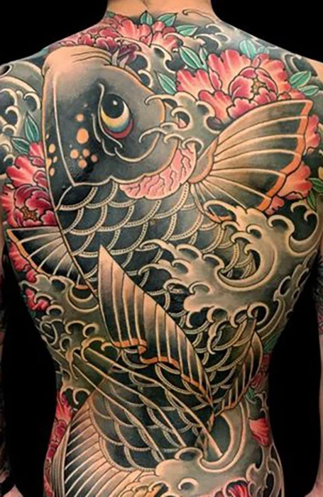  Japanese Back Tattoo