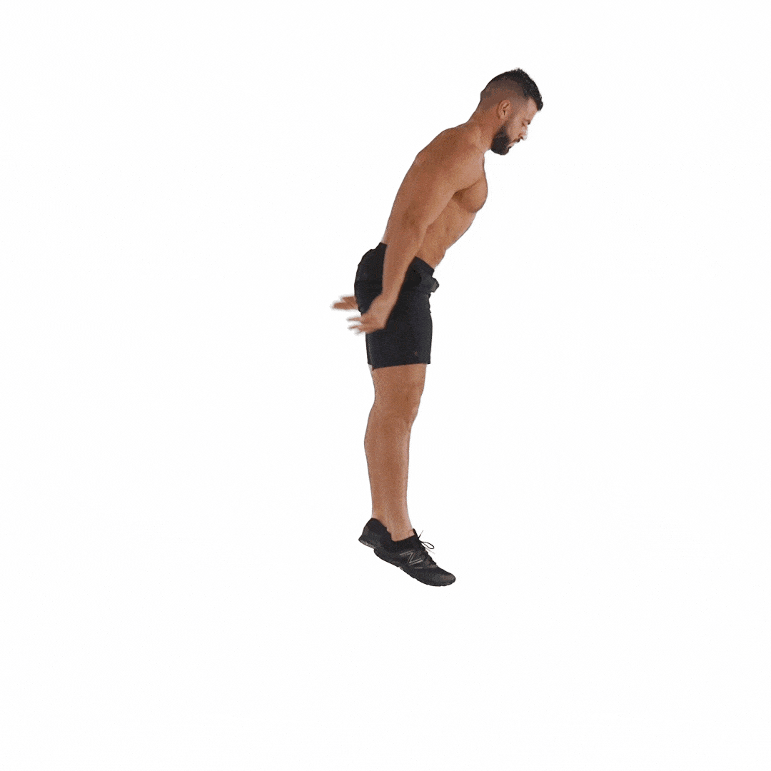 man workout