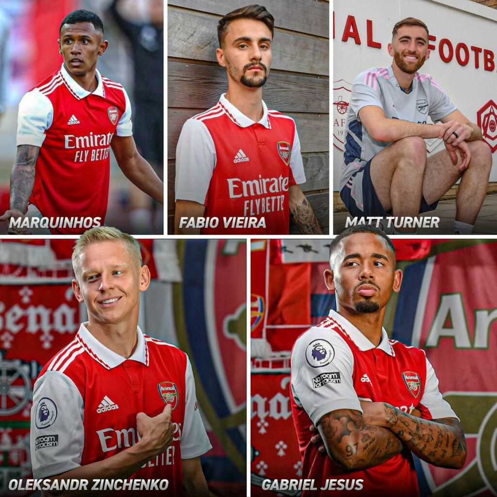 arsenal 22/23 signings