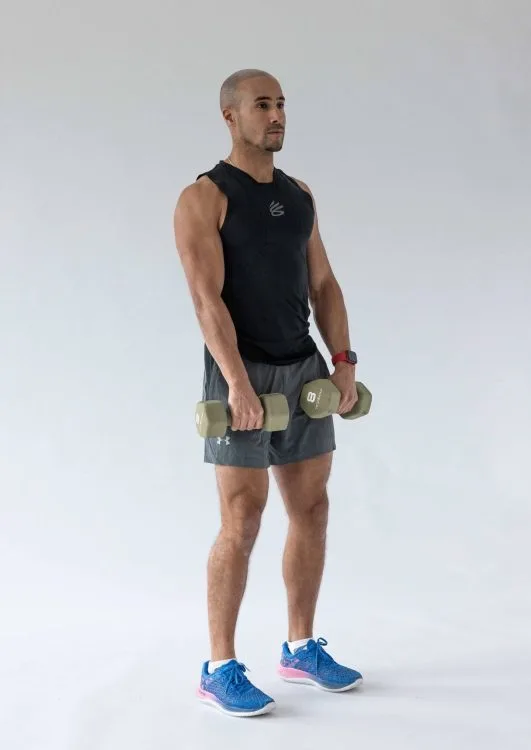 Dumbbell Reverse Biceps Curl 