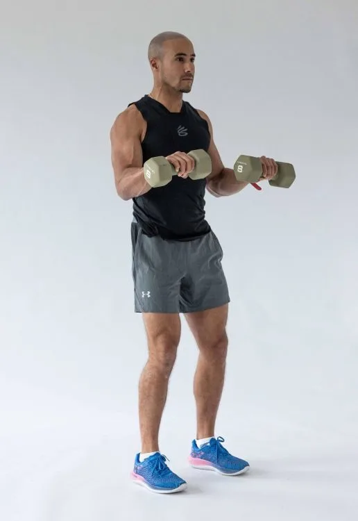 Dumbbell Reverse Biceps Curl 