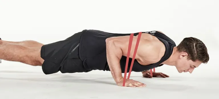 Resistance Band Press-up