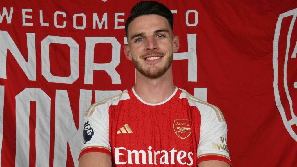 declan rice arsenal