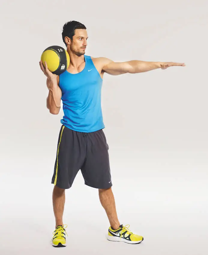 Med Ball Wall Throw