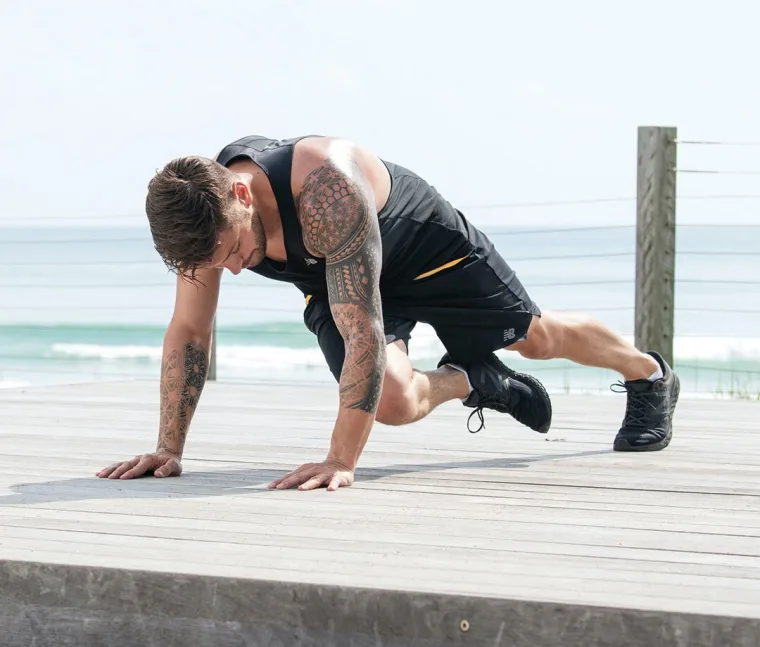 Oblique Mountain Climbers