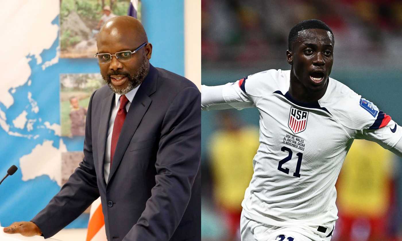 dad and son weah