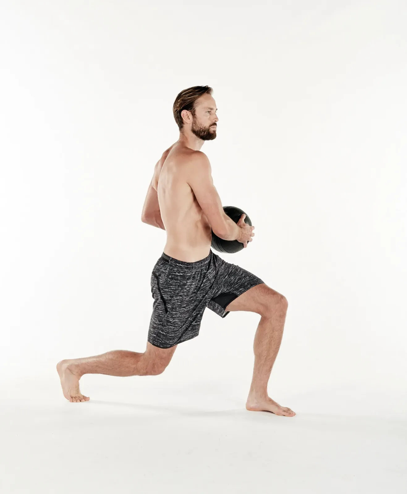 Plyometric Split Squat with Twist