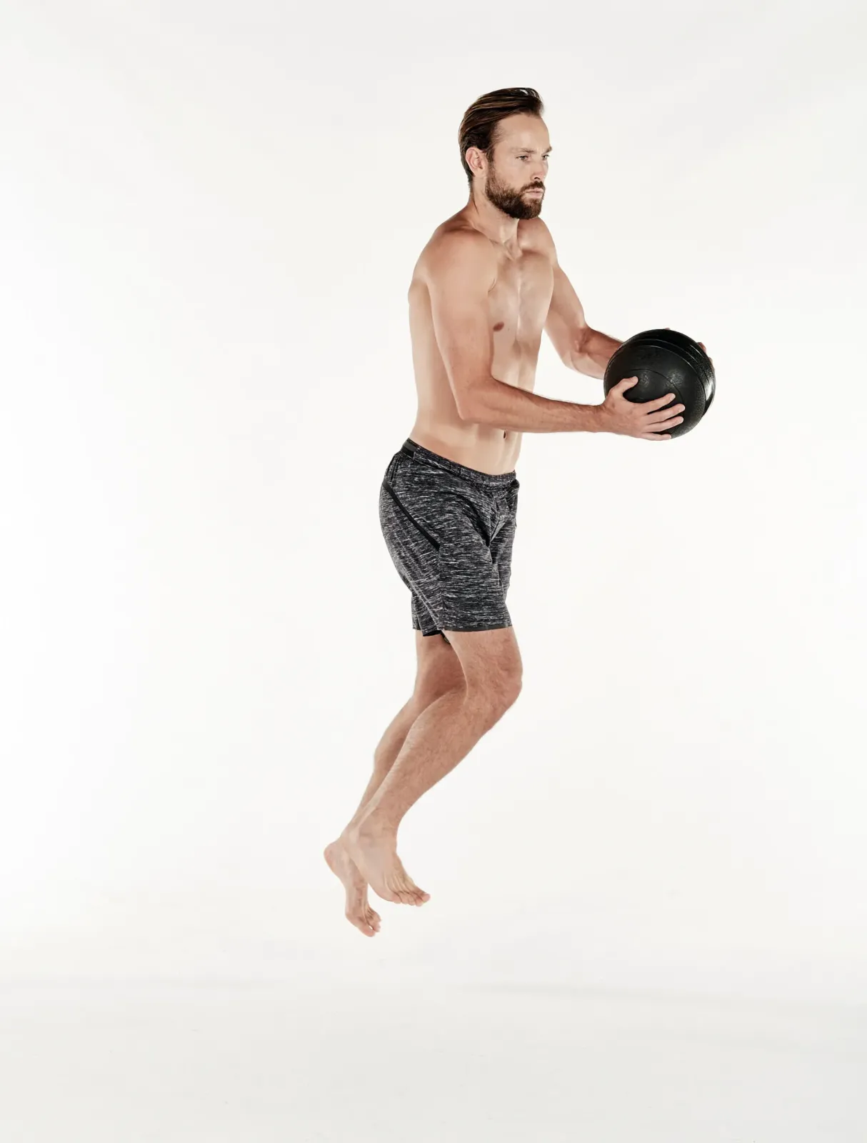 Plyometric Split Squat with Twist