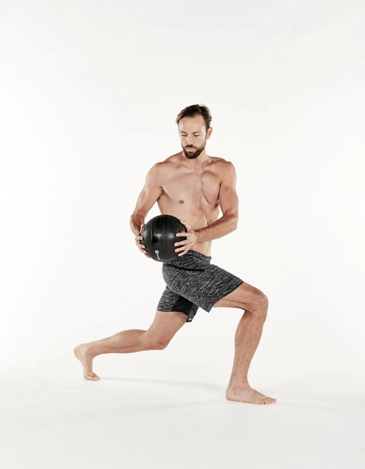 Plyometric Split Squat with Twist