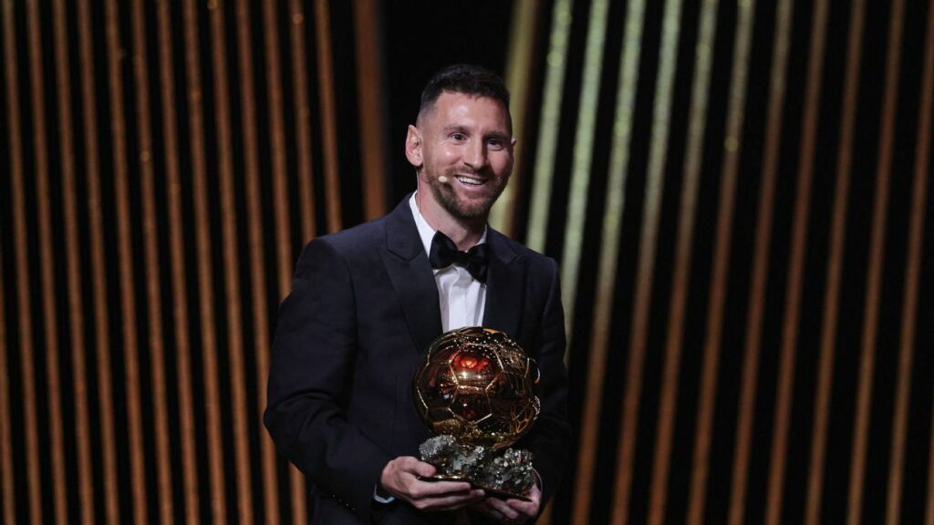 leo messi 8th times ballon d'or winner