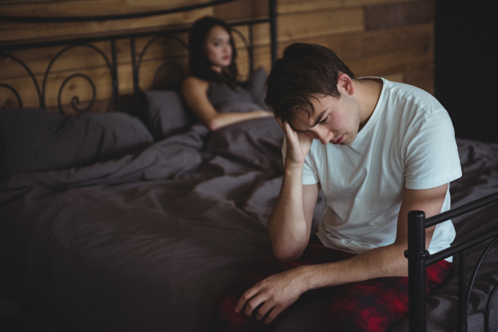 couple in bed