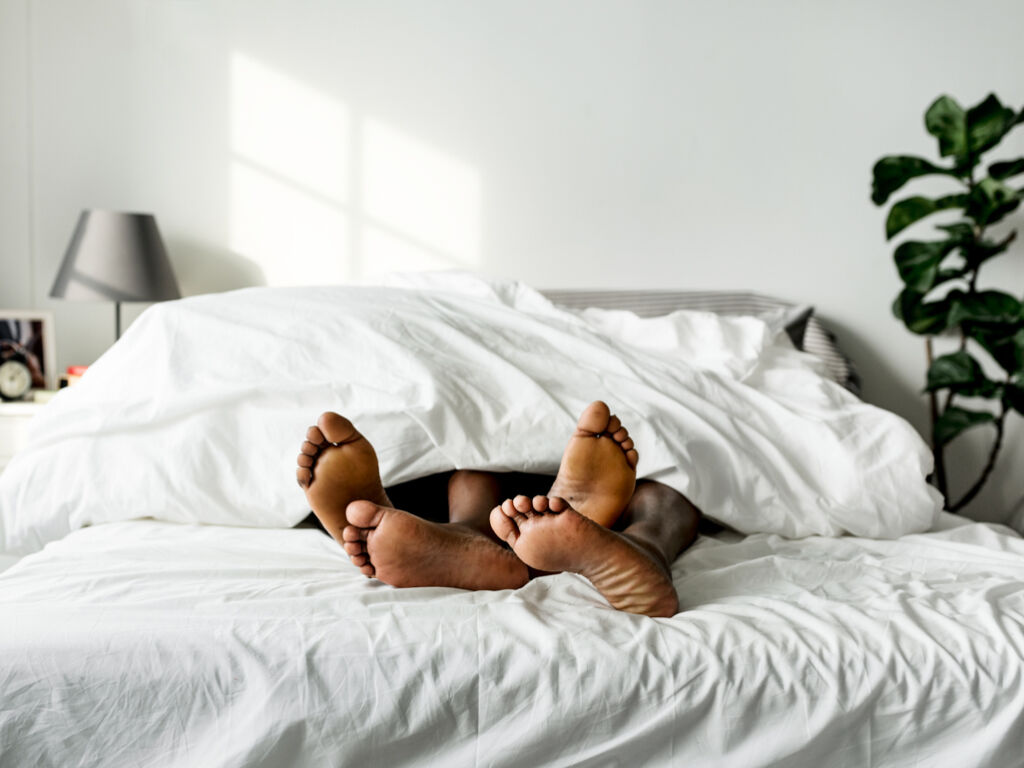 Couple in Bed 