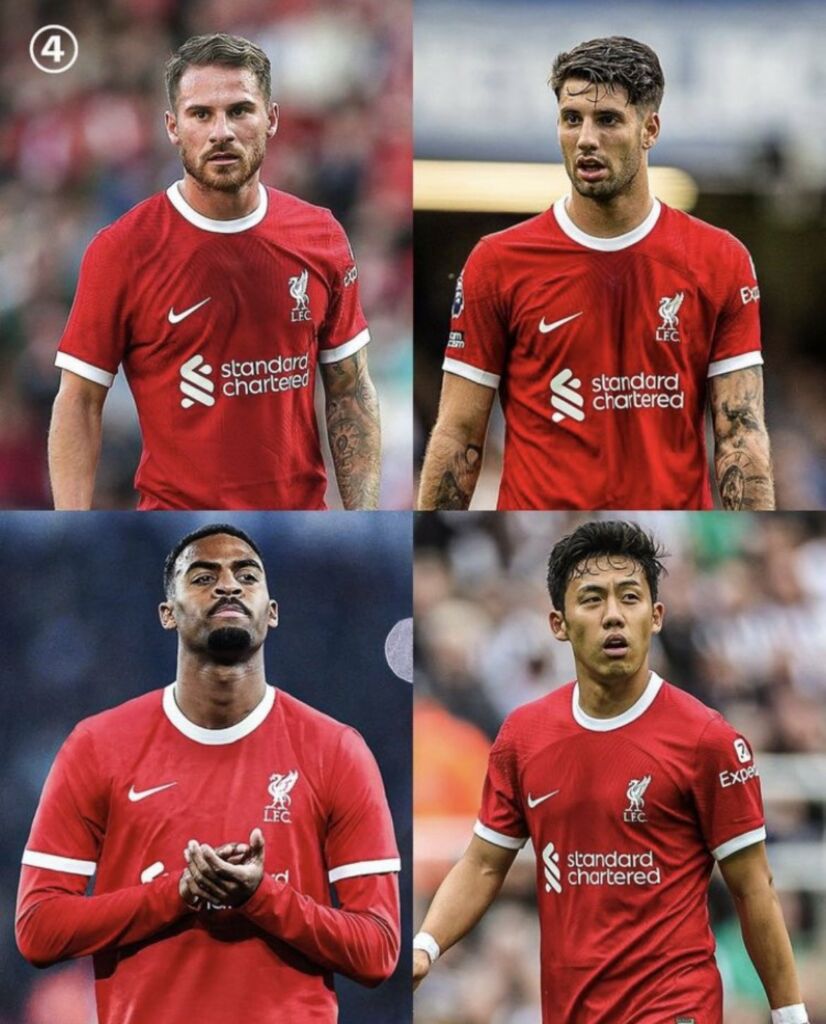 4 lfc midfielders