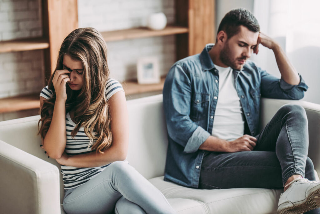 couple having disagreement