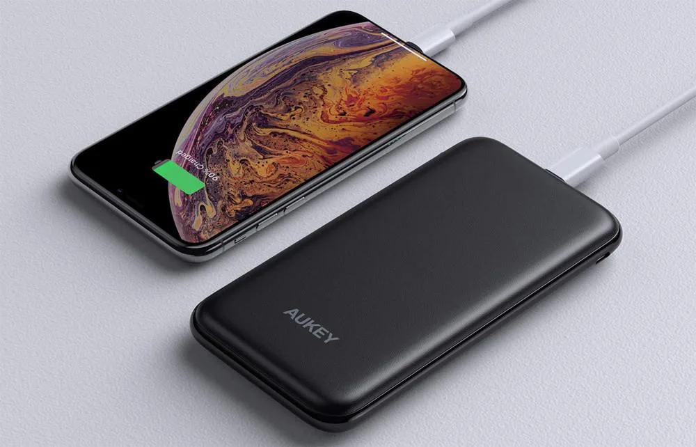 AUKEY 20000mAh, USB C Bank 18W Power Delivery 