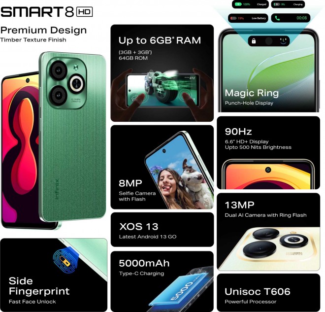 Infinix Smart 8 HD