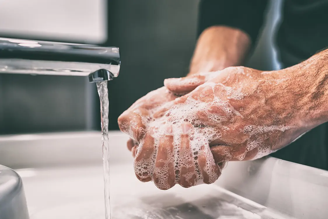 wash hands 