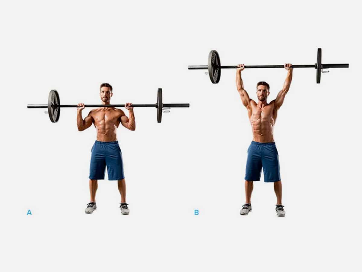 Barbell Overhead Shoulder Press