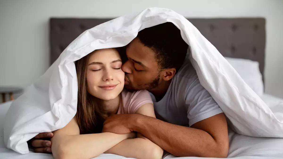 couple in bed 