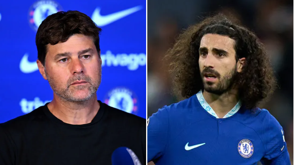 Cucurella and Pochettino 