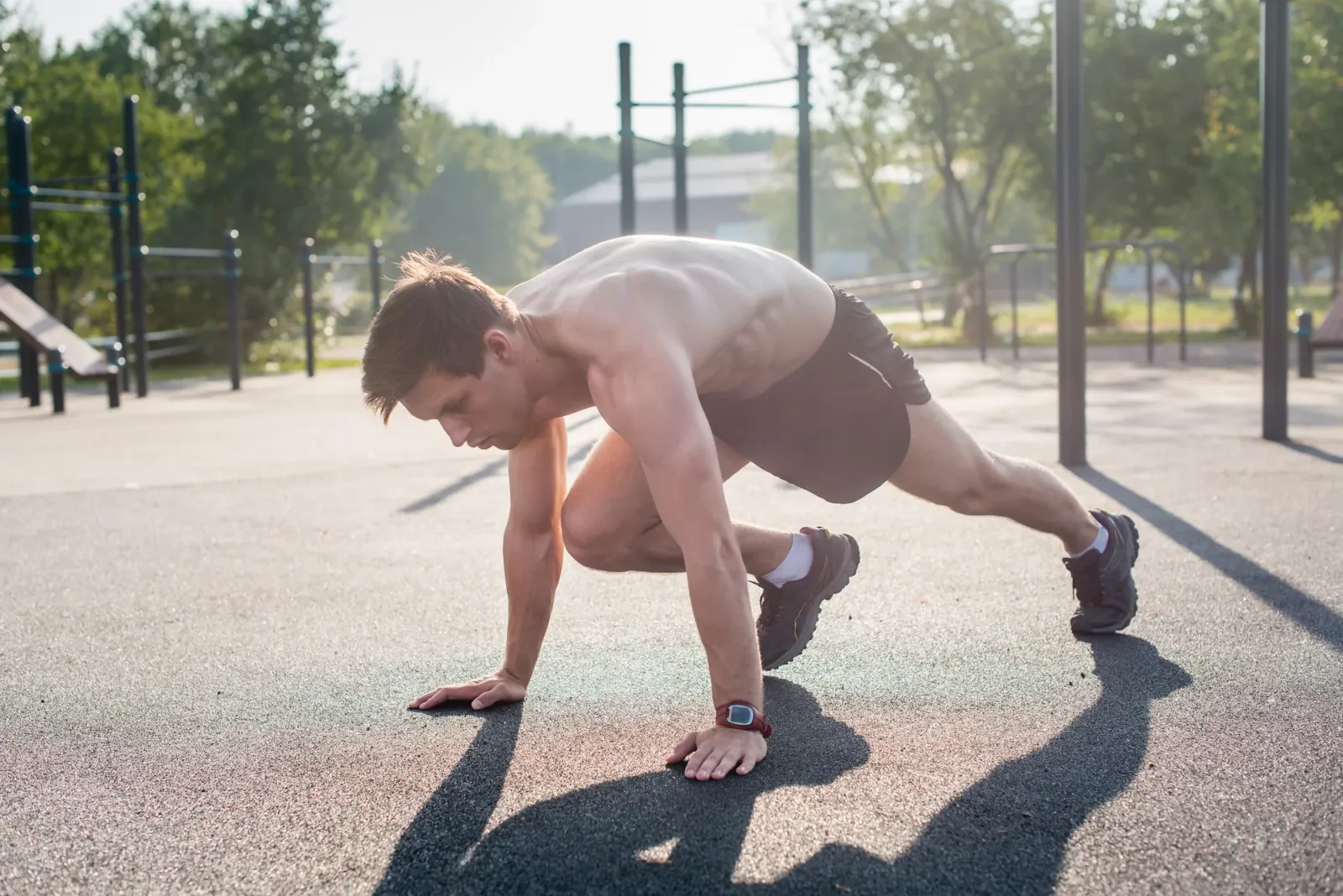 Slow-Motion Mountain Climbers 