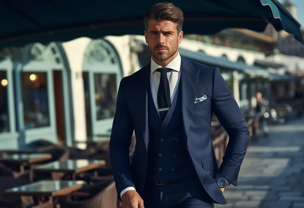 Navy Suit 