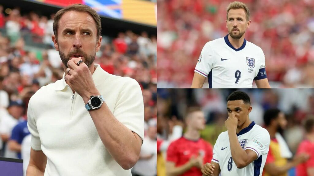 southgate and his england team
