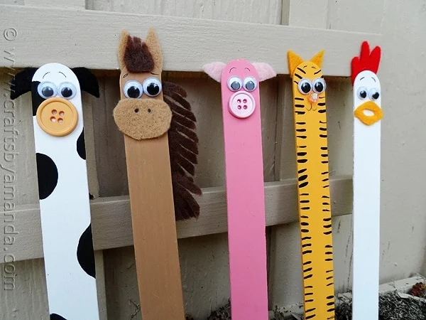 Popsicle Stick Bookmark 