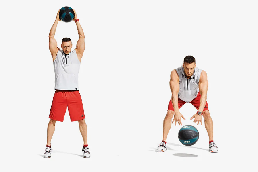 Medicine Ball Slams 